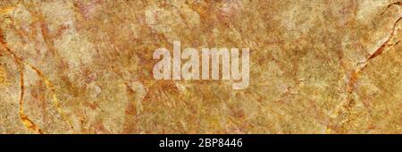 dark rough surface with golden veins. abstract texture background of natural material. illustration. backdrop in high resolution. raster file for cove Stock Photo