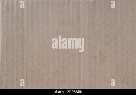Old brown paper texture background or cardboard surface from a paper box. Stock Photo