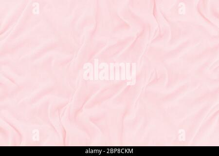 Smooth elegant pink silk texture can use for background. Stock Photo