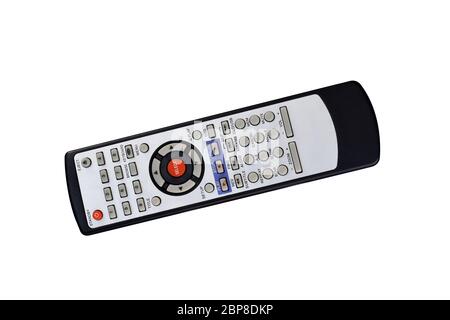 Remote control isolated on white background, object with clipping path. Stock Photo