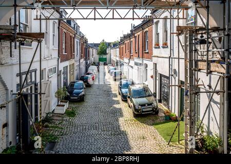 Brighton UK 15th May 2020: Oxford Mews in Hove Stock Photo