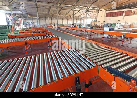 Long Conveyor Sorting System in 