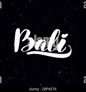 Handwritten calligraphy text, chalk on a blackboard Stock Vector