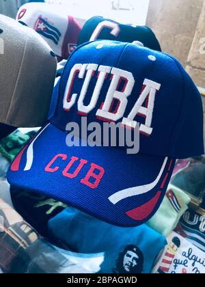 CUBA BASEBALL JERSEY RED & BLUE