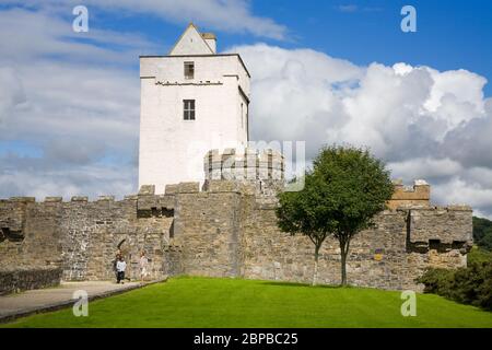 Doe Castle, Greeslough, County Donegal, Ireland Stock Photo