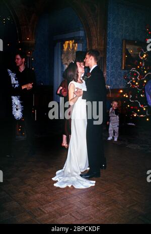 the first wedding dance of the bride and groom Stock Photo - Alamy
