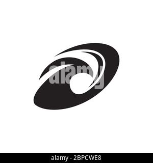 abstract eagle logo design concept. creative icon isolated on white background. Stock Vector