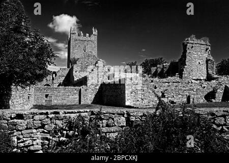 Jerpoint Abbey, County Kilkenny, Ireland Stock Photo