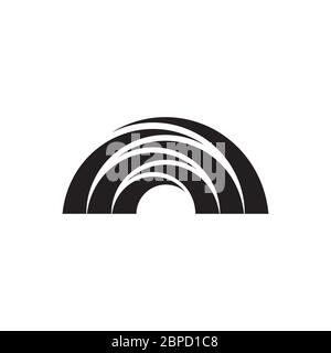 nature grass icon symbol vector on white background Stock Vector