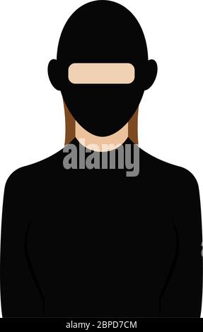Isolated thief icon Stock Vector