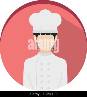 Isolated chef icon Stock Vector