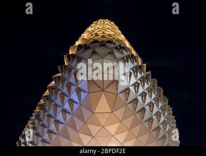 View of South Australian Health and Medical Research Institute from North Terrace Stock Photo