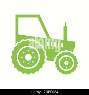 Beautiful Tractor Vector Glyph Icon Stock Vector Image & Art - Alamy