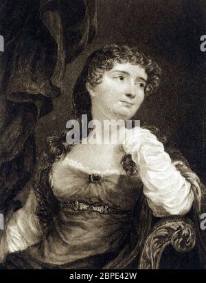 LADY BYRON (1792-1860) Anne Isabella, wife of Lord Byron in 1812 Stock Photo