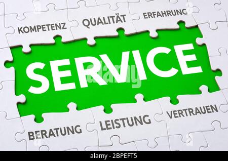 Puzzle - Service Stock Photo