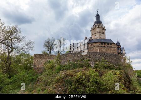 Burg Falkenstein im Harz Stock Photo