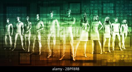 System Development Platform and Reporting Tool Utility Art Stock Photo