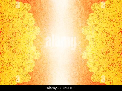 Elegant shiny Indian background with mandala. Vector illustration. Stock Vector