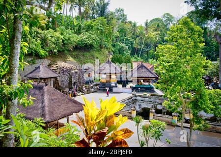 The ancient temple of Pura Gua Gajah in Bali Island, Indonesia. Stock Photo