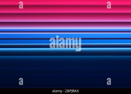 Pink and blue abstract horizontal lines background Stock Photo