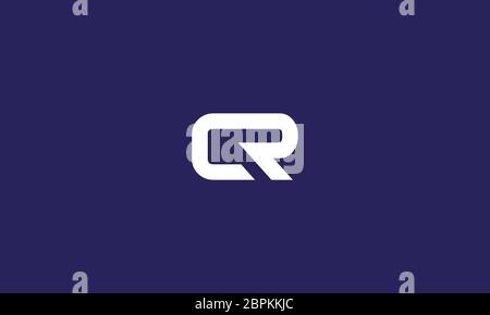 CR logo . letter c r logo design . creative and modern logo design. Stock Vector