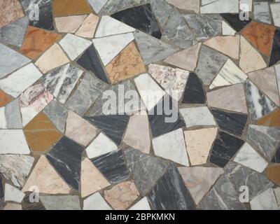 grey and brown marble texture useful as a background Stock Photo