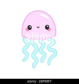 Cute colorful cartoon sea animals in circle for baby designs, kids  invitations and summer greeting cards. Cute vector ocean set with sea  creatures for Stock Photo - Alamy