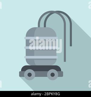 Robotical water farm icon. Flat illustration of robotical water farm vector icon for web design Stock Vector