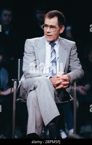 TV-Talkshow // 90er Jahre - TV-Talkshow // 90er Jahre Stock Photo