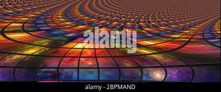 Video and image screens abstract Stock Photo