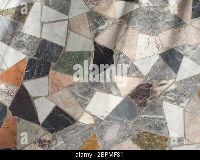 grey and brown marble texture useful as a background Stock Photo