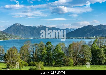 Kreuth at the Tegernsee lake in Bavaria, Germany. Stock Photo