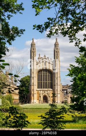 PIC BY GEOFF ROBINSON PHOTOGRAPHY 07976 880732.  King’s College Cambridge chapel Stock Photo