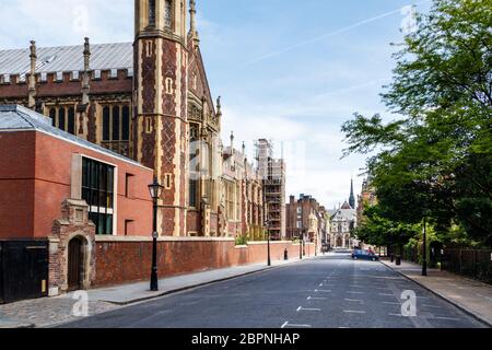 The chambers of Lincoln's Inn in Lincoln's Inn Fields, London, UK Stock Photo
