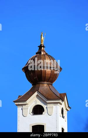 Abtei St. Walburg Eichstättis a city in Bavaria, Germany, with many historical attractions Stock Photo