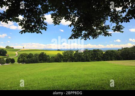 Gottesberg Salvatorianer in Bad Wurzach is a city in Bavaria, Germany, with many historical attractions Stock Photo