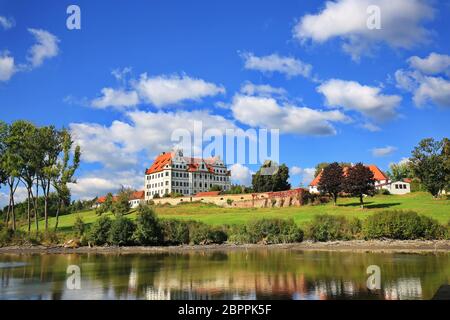 Schloss Harthausen in Günzburg is a city in Bavaria, Germany, with many historical attractions Stock Photo