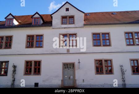 Sangerhausen is the capital town of the administrative district Mansfeld-south resin in the State of Saxony-Anhalt. She is in the southwest of the fed Stock Photo
