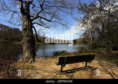 Frank Melville Memorial Park Setauket Long Island New York Stock Photo