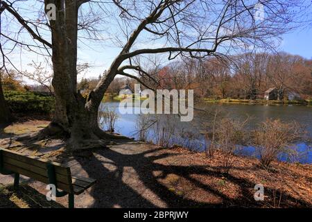 Frank Melville Memorial Park Setauket Long Island New York Stock Photo