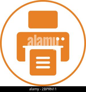 Nice design of the Print out, print files, printer, printing, publish document icon for commercial, print media, web or any type of design projects. Stock Vector