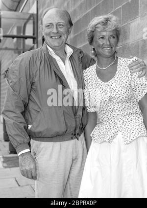 Labour Leader Neil Kinnock And Wife Glenys Leaving London's Heathrow ...