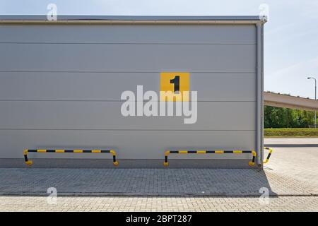 Number One Sign at Warehouse Building Stock Photo Alamy Number One Sign at Warehouse Building Stock Photo Alamy