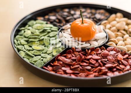 Candy Box for Chinese New Year Stock Photo - Alamy