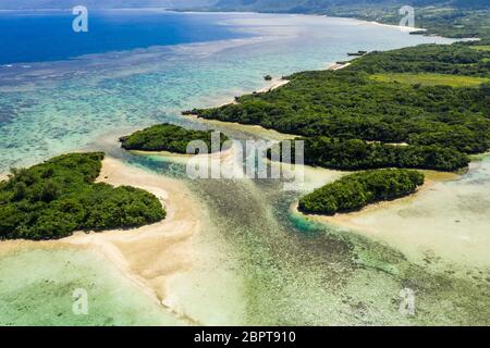 Kabira Bay in ishigaki island of Japan Stock Photo