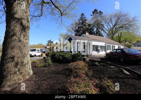 Stony Brook Village Long Island New York Stock Photo