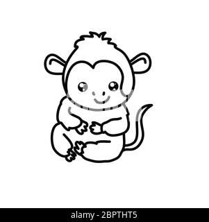 Chinese New Year kawaii zodiac animals clipart Stock Vector