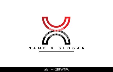 Abstract Letter X, XX Alphabet logo Monogram Stock Vector Image & Art ...