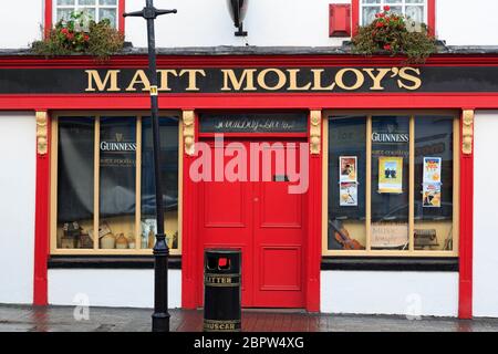 Matt Molloy's Pub in Westport Town,County Mayo,Connaught,Ireland,Europe Stock Photo