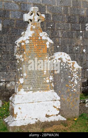 Shanrahan Graveyard, Clogheen Village, County Tipperary,  Ireland Stock Photo